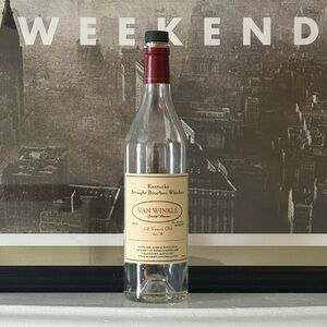 Pappy Van Winkle 12 Years Old Lot B Kentucky Straight Bourbon -EMPTY BOTTLE rare